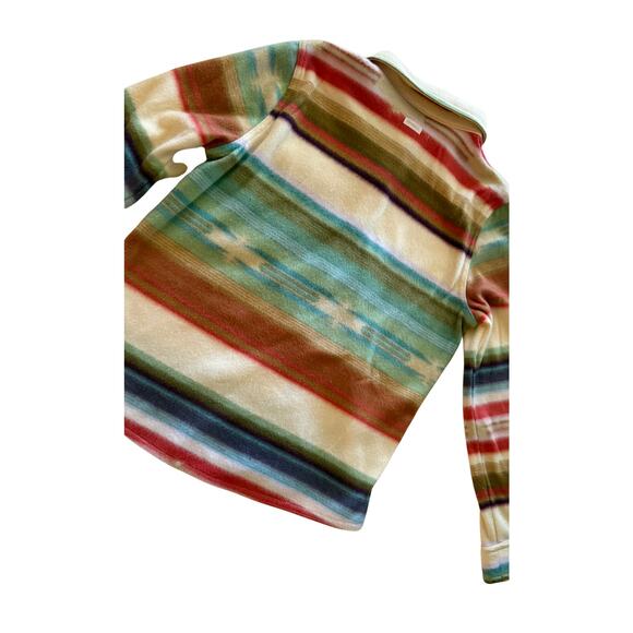 Youth Microfleece Button Up Top - Picture 4 of 4